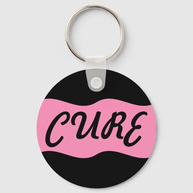 Together We Can Find a Cure Keychain (Front)