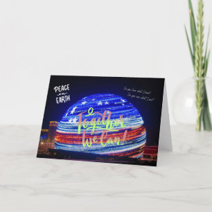 Together we can Las Vegas Christmas Card