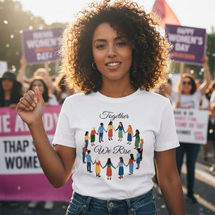 Together We Rise International Women’s Day Tri-Blend Shirt