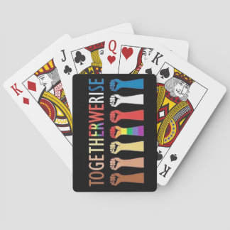TOGETHER WE RISE PLAYING CARDS