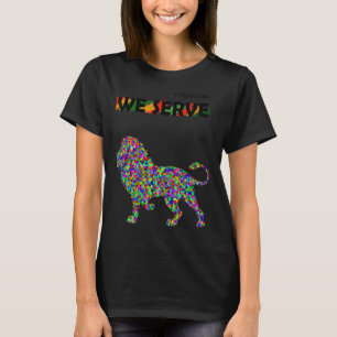 Together We Serve Lion T-Shirt