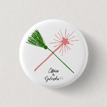 Together We're Unlimited Personalized Besties Pin