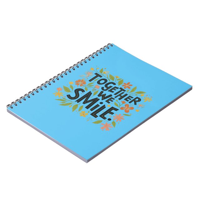  together with smile Spiral Photo Notebook (Left Side)