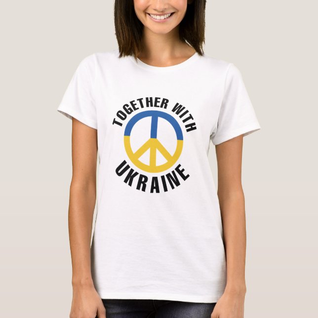 Together With Ukraine T-Shirt (Front)