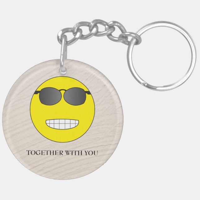 Together with you keychain (Back Left)
