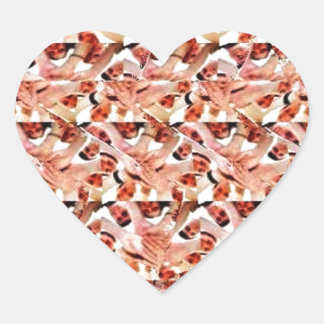 Togetherness stereogram heart sticker