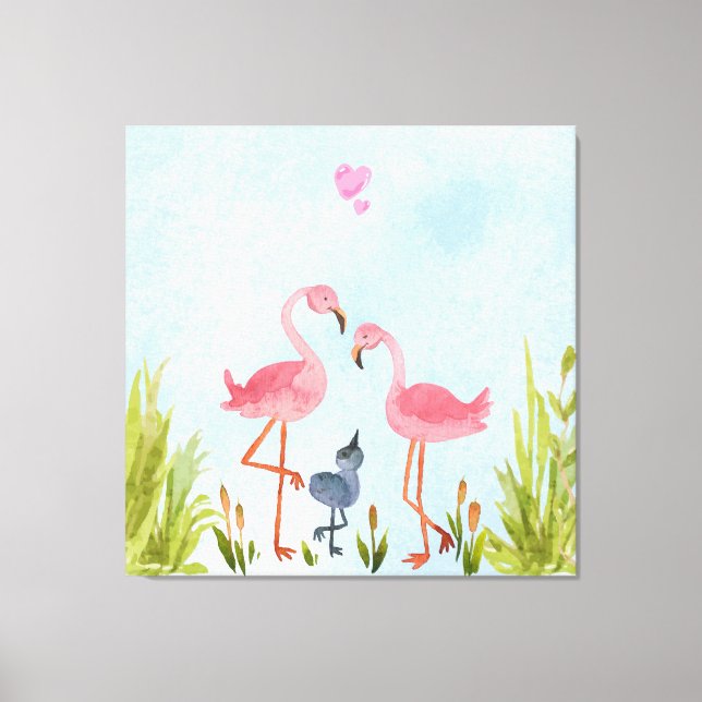 Togetherness, We make a Family Canvas Print (Front)
