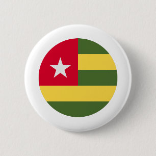 Togo Flag 2 Inch Round Button