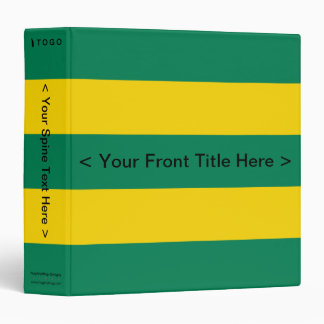 Togo Flag Binder