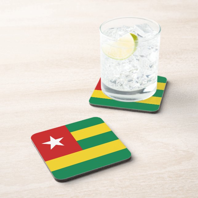 Togo Flag Coaster (Right Side)