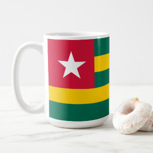 Togo flag coffee mug