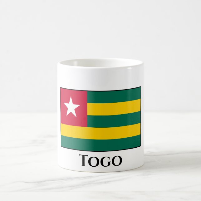 Togo Flag Coffee Mug (Center)