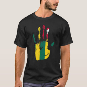 Togo Flag Hand Men Women Kids T-Shirt