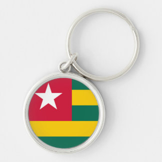 Togo Flag Keychain