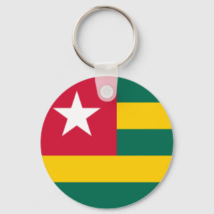 Togo Flag Keychain