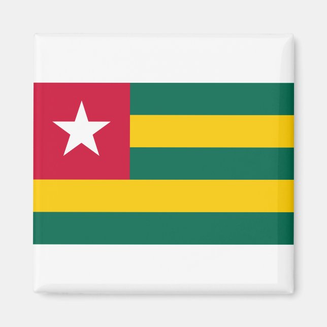 Togo Flag Magnet (Front)