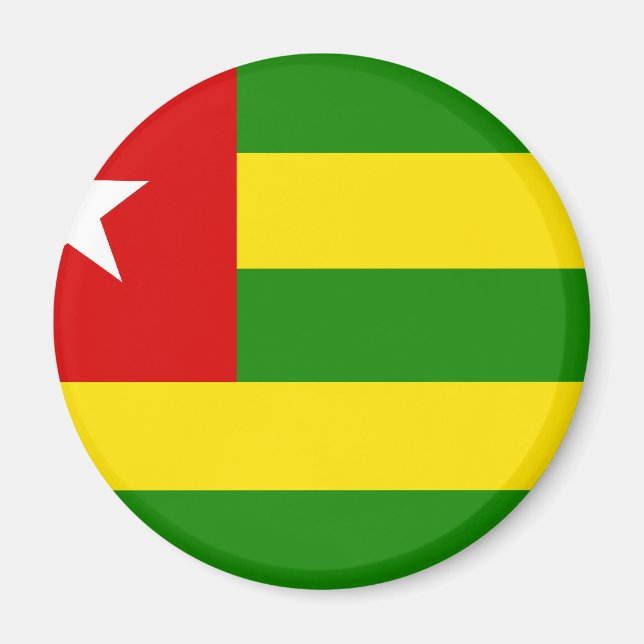 Togo Flag Magnet (Front)