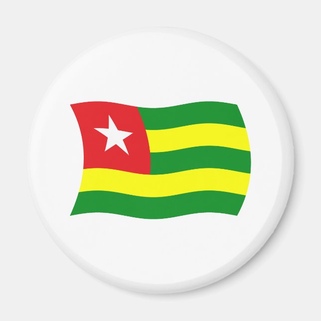 Togo Flag Magnet (Front)