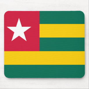 Togo Flag Mouse Pad