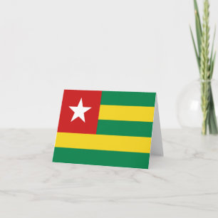 Togo Flag Notecard
