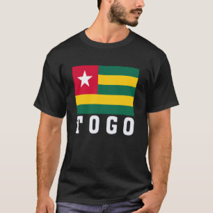 Togo Flag Patriotic National Roots Souvenir T-Shirt