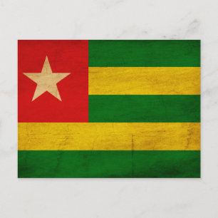 Togo Flag Postcard