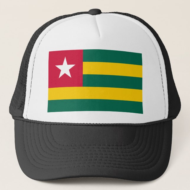 Togo Flag Trucker Hat (Front)