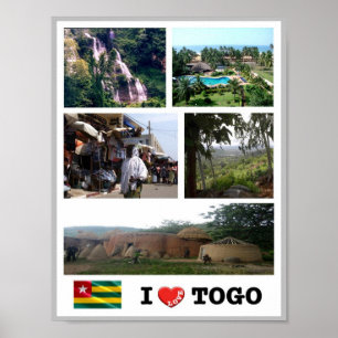 Togo - I Love - Poster