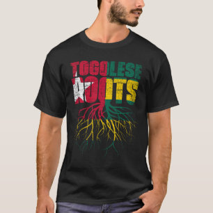 Togolese Roots Togo Heritage Flag T-Shirt