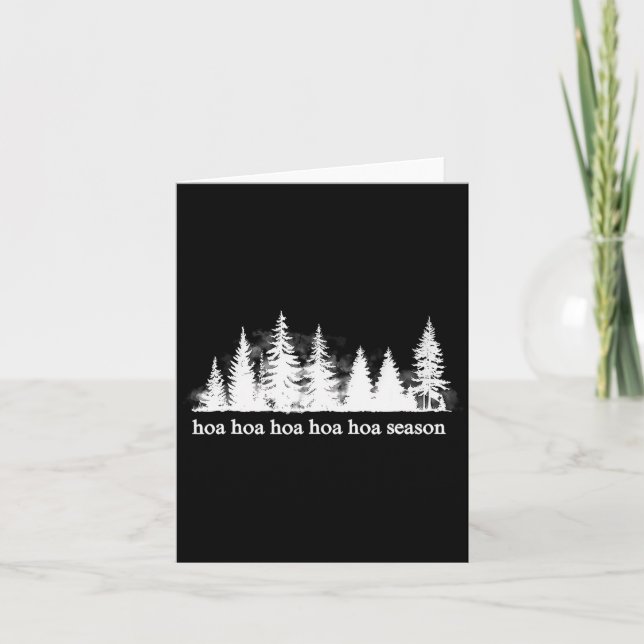 (toi Mau) Hoa Hoa Hoa Hoa Hoa Season Christmas  Card (Front)