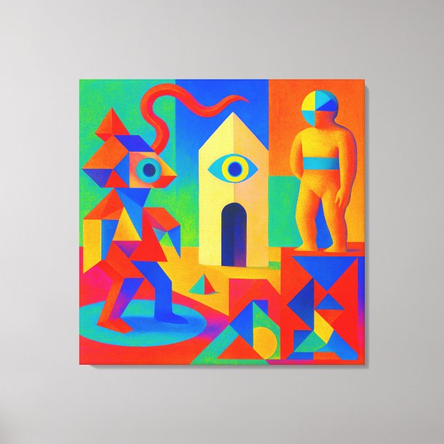 TOILE ジオメトリ脳汁とトラぺゾイド幻視 (Recto)