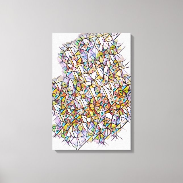 Toile 1000 couleurs de gris (Recto)