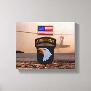 Toile 101e vétérans de l'aviation de fort campbell