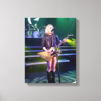 Toile 11x14 Lzzy Hale Halestorm Canvas Rock N Roll