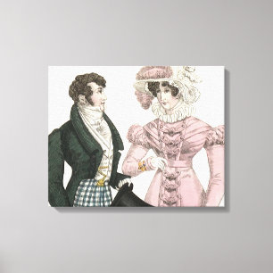 Toile 1823 Antique Homme Mariage Femme Mode