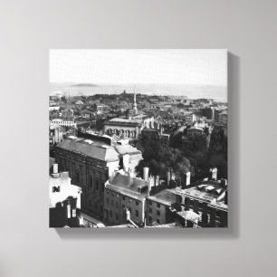 Toile 1859 : Vue de Boston vers le sud