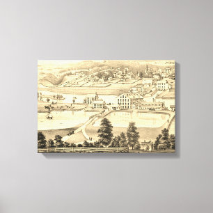 Toile 1871 Oiseaux Vue oeil Carpentersville Illinois