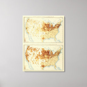 Toile 20 indigènes des nations germaniques 1890