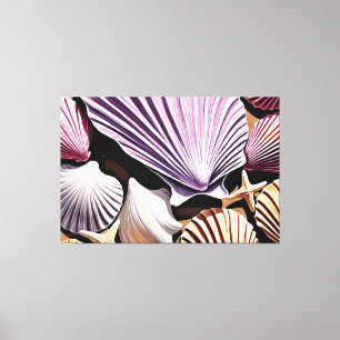 Toile 24_018, Sea Shell Art,