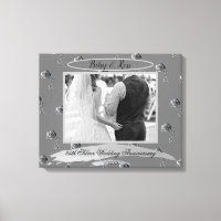 "25e anniversaire du Mariage d'argent" Les Roses d