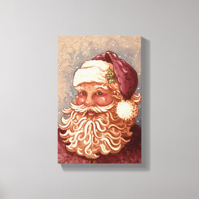 Toile 4884 Noël au Père Noël (Recto)