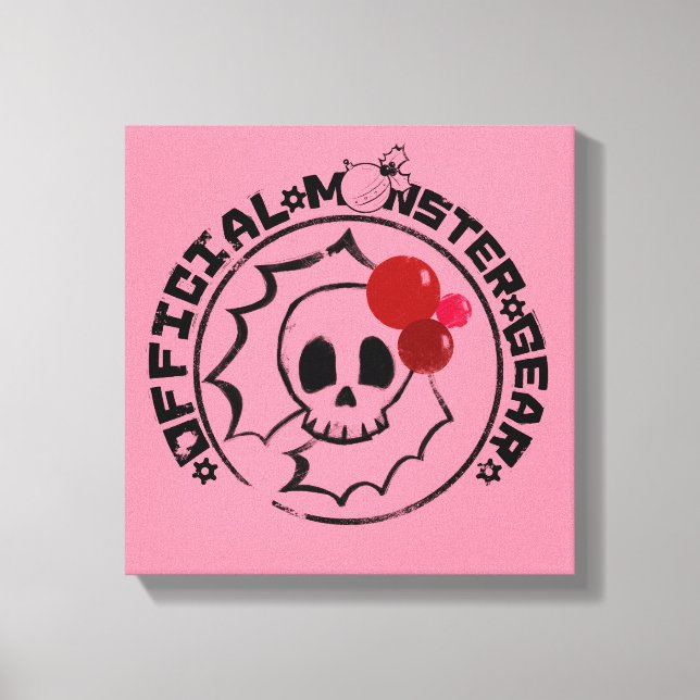 Toile 4 Petits monstres - Logo de vacances de Nessa (Recto)