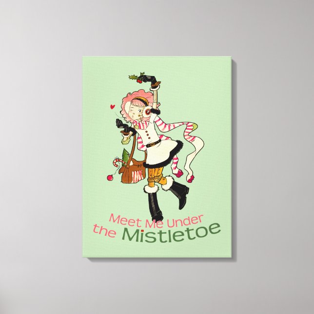 Toile 4 Petits monstres - Nessa Holiday (Recto)