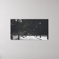 Toile 60" x 40" avec image "City Park"