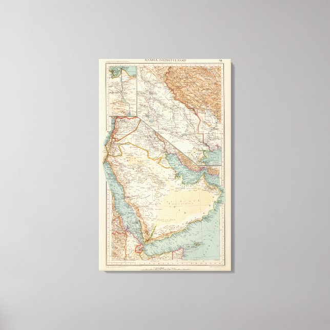 Toile 91 Arabie (Recto)