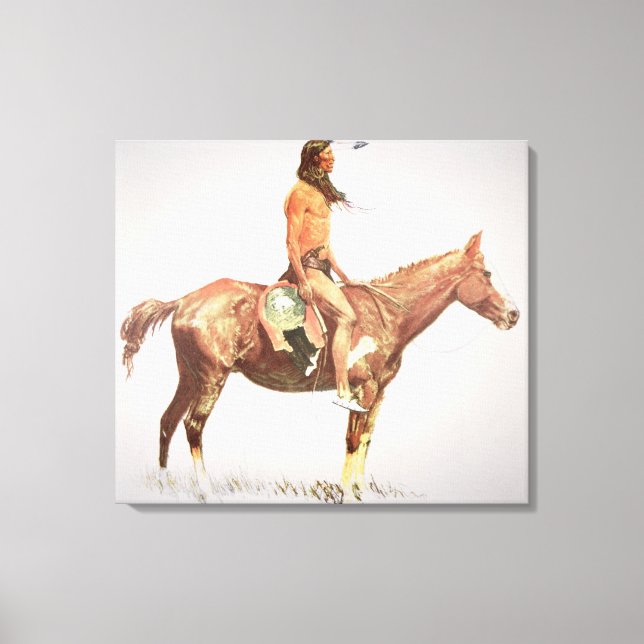 Toile A Cheyenne Brave, 1901 (Recto)