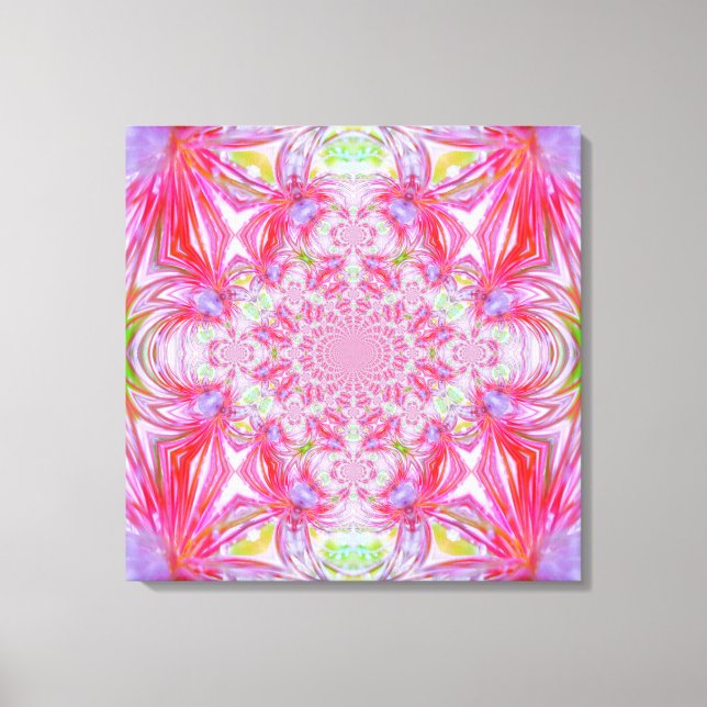 Toile à cristal rouge (Recto)