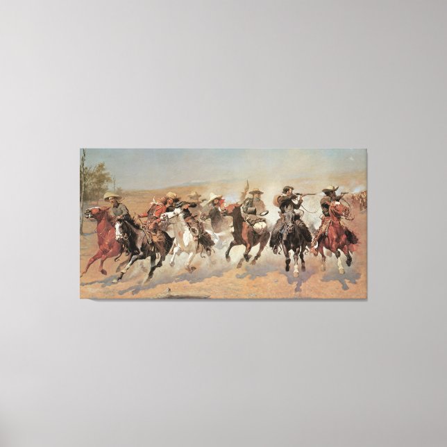 Toile A Dash for the Timber, 1889 (Recto)