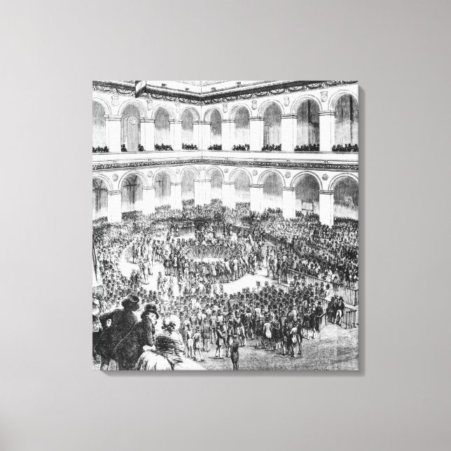 Toile À la Bourse de Paris, 1846 (Recto)