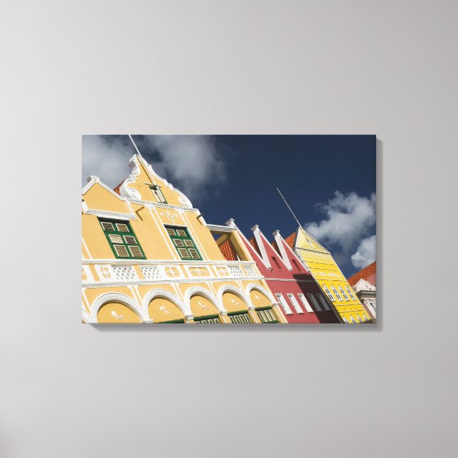 Toile ABC Islands, CURACAO, Willemstad : Punda (Recto)